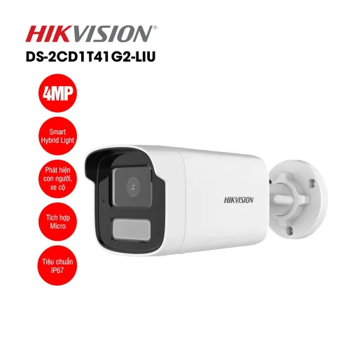 Bán camera IP 4MP HIKVISION DS-2CD1T41G2-LIU giá rẻ