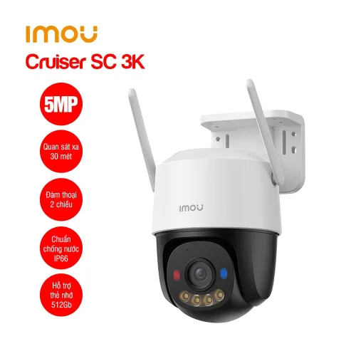 Bán camera Wifi iMOU Cruiser SC 3K 5MP giá rẻ