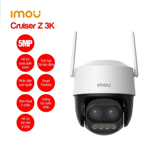 Bán camera Wifi quay quét zoom IMOU Cruiser Z 3K giá rẻ