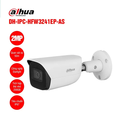 Bán Camera IP AI 2.0MP DAHUA DH-IPC-HFW3241EP-AS giá rẻ