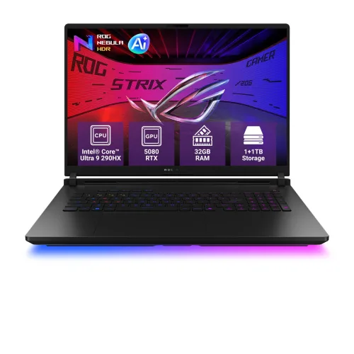 Laptop Gaming ASUS ROG Strix SCAR 18 G835LWG-TQ379W | U9 290HX Plus, 32GB DDR5, SSD 2TB, RTX 5080 16GB, 18