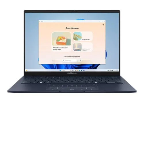 Laptop ASUS Zenbook 14 UX3405CA-ST629W | U7 255H, 32GB DDR5X, SSD 512GB NVMe, 14 inch 3K OLED 120Hz, Windows 11, Xanh