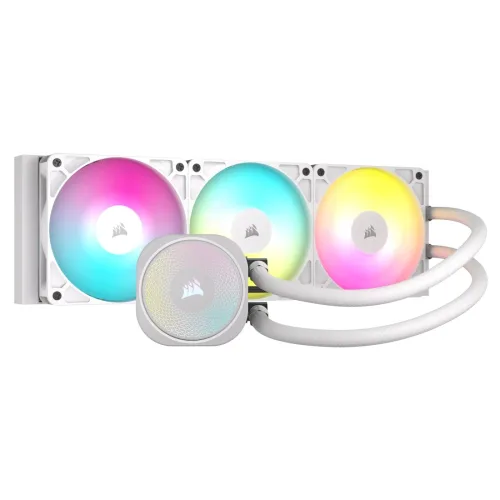Tản nhiệt nước Corsair Nautilus 360 RS White | ARGB, Trắng