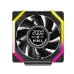 Quạt tản nhiệt PC Leopard Galaxy V2 | Kit 3 Fan 120mm, ARGB, Gió ngược, Trắng - 5