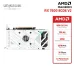 Card màn hình (AMD) UNIKA Blizzards White RX 7600 8GD6 V2 | 8GB GDDR6, 128-bit, 3 Fan, Trắng - 4