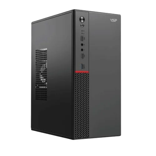 Thùng máy VSP V2803 - Black | Kèm sẵn USB 3.0, không kèm fan