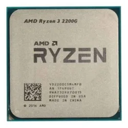 CPU AMD Ryzen 3 2200G Tray | AM4, 4 nhân/4 luồng, Boost 3.7 GHz - Bezon Buôn Ma Thuột