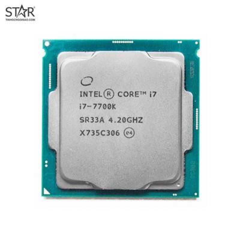 CPU Intel Core i7-7700K (QSD, Tray) | LGA1151, 4 nhân 8 luồng, Không kèm fan