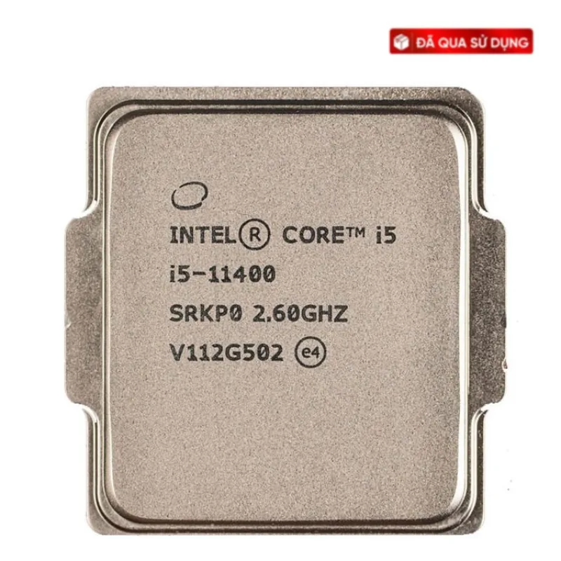 CPU Intel Core i5 11400 Cũ | LGA 1200, 6 nhân/12 luồng, Max 4.4 GHz