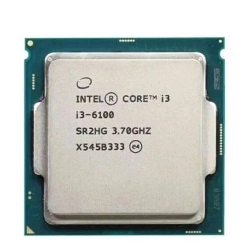 CPU Intel Core i3 6100 Cũ | LGA 1151, 2 nhân/4 luồng, Max 3.7 GHz