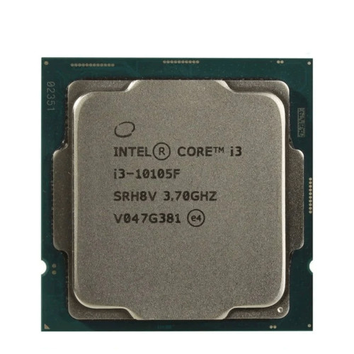 CPU Intel Core i3 10105F Cũ | LGA 1200, 4 nhân/8 luồng, Max 4.4 GHz