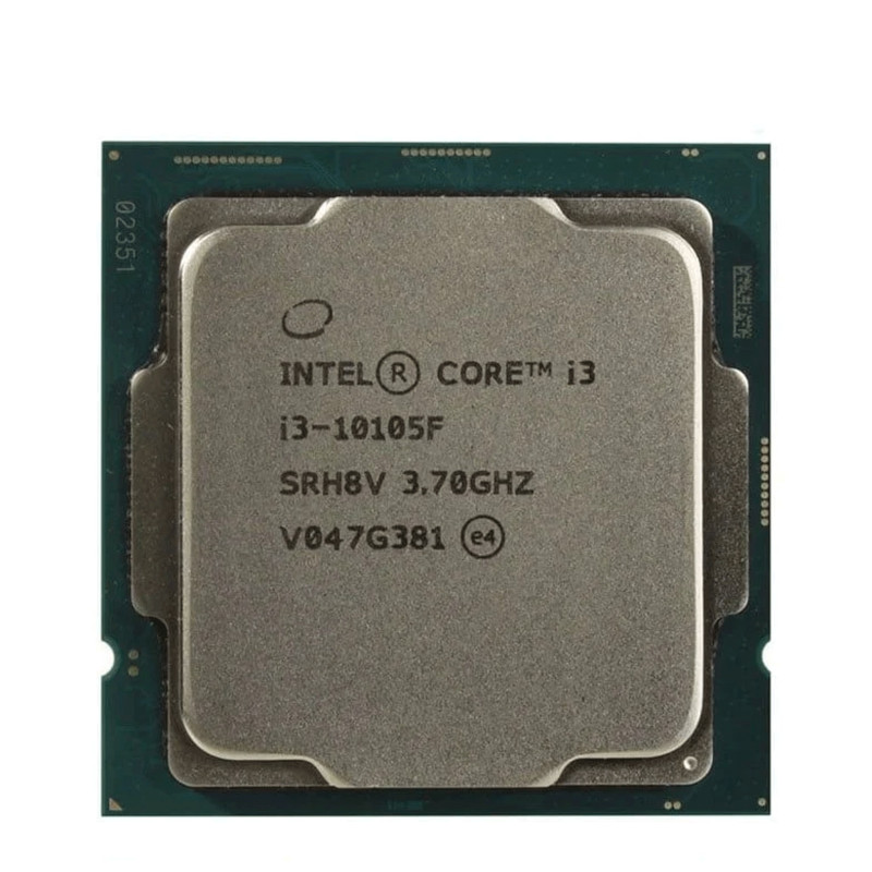 CPU Intel Core i3 10105F Cũ | LGA 1200, 4 nhân/8 luồng, Max 4.4 GHz