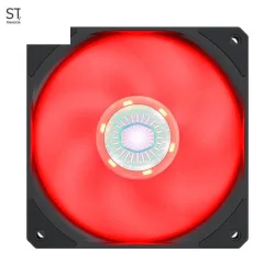 Quạt tản nhiệt PC Cooler Master SickleFlow 120 | Fan lẻ 120mm, Led Đỏ, Đen - Bezon Buôn Ma Thuột