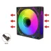 Quạt tản nhiệt PC Redmoon F3 | Kit 5 fan 120mm, RGB, Đen - 2