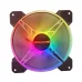 Quạt tản nhiệt PC Coolmoon | Fan lẻ 140mm, RGB, Đen - 2