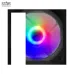 Quạt tản nhiệt PC Jetek JQC-120I | Fan lẻ 120mm, RGB, Đen - 1