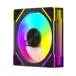 Quạt tản nhiệt PC Leopard Astro V2 | Fan lẻ 120mm, ARGB, Gió thuận, Đen - Bezon Buôn Ma Thuột
