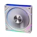 Quạt tản nhiệt PC Leopard V1 | Fan lẻ 120mm, ARGB, Gió ngược, Trắng - 3