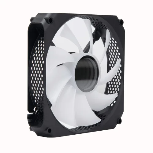Quạt tản nhiệt PC Leopard F6 Auto | Fan lẻ 120mm, ARGB, Đen