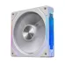 Quạt tản nhiệt PC Leopard Prism 4RS | Fan lẻ 120mm, ARGB, Gió ngược, Trắng - 1