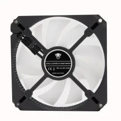 Quạt tản nhiệt PC Leopard F6 | Fan lẻ 120mm, RGB, Đen - Bezon Buôn Ma Thuột