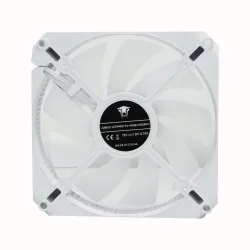 Quạt tản nhiệt PC Leopard F6 | Fan lẻ 120mm, RGB, Trắng - Bezon Buôn Ma Thuột