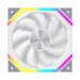 Quạt tản nhiệt PC Leopard Galaxy | Fan lẻ 120mm, ARGB, Gió ngược, Trắng - 2