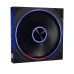 Quạt tản nhiệt PC Leopard TransWarp | Fan lẻ 140mm, ARGB, Gió thuận, Đen - 2