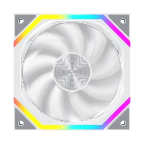 Quạt tản nhiệt PC Leopard Galaxy | Fan lẻ 120mm, ARGB, Trắng