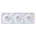 Quạt tản nhiệt PC Jonsbo ZA‑240 | Kit liền khối 2 fan 242mm, ARGB, Gió ngược, Trắng - 2
