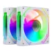 Quạt tản nhiệt PC Magic Ultra SnowMan | Fan lẻ 120mm, RGB, Trắng - 1