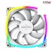 Quạt tản nhiệt PC Montech AX120 PWM | Fan lẻ 120mm, ARGB, Trắng - 1