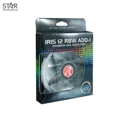 Quạt tản nhiệt PC Raijintek Iris ADD-1 | Fan lẻ 120mm, RGB, Đen - Bezon Buôn Ma Thuột