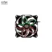 Quạt tản nhiệt PC VSP Spider | Fan lẻ 120mm, ARGB, Đen - 1