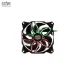 Quạt tản nhiệt PC VSP Spider | Fan lẻ 120mm, ARGB, Đen - 2