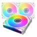 Quạt tản nhiệt PC Xigmatek Starlink Ultra Artic | Kit 3 fan 120mm, ARGB, Trắng - 4