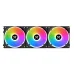 Quạt tản nhiệt PC XMT SLU Black Modular EN41303 | Kit 3 fan 120mm - 5