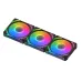 Quạt tản nhiệt PC Xigmatek Starlink Ultra | Kit 3 fan 120mm, ARGB, Đen - 4