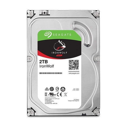 Ổ cứng HDD 2TB Seagate Ironwolf NAS SATA III (ST2000VN003) | 5400RPM, 256MB, 3.5 inch