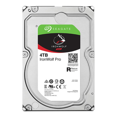 Ổ cứng HDD 4TB Seagate Ironwolf Pro NAS (ST4000NT001) | 7200RPM, 256MB Cache, CMR