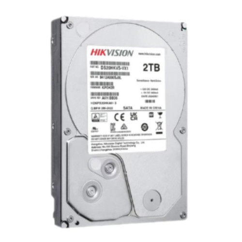 Ổ cứng HDD Hikvision DS-20HKVS-VX1 2TB | SATA III, 3.5 inch, 128MB Cache, Giám sát 24/7