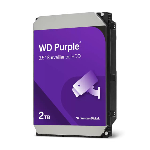 Ổ cứng HDD Western Digital Purple 2TB WD23PURZ Chính Hãng | SATA III, 3.5