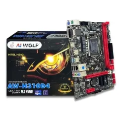 Mainboard AIWOLF AW-H310D4 (PN 966868310) | LGA 1151, mATX, 2 khe RAM - Bezon Buôn Ma Thuột