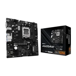 Mainboard ASRock A620AM-HVS DDR5 | AM5, mATX, 2 khe RAM - Bezon Buôn Ma Thuột
