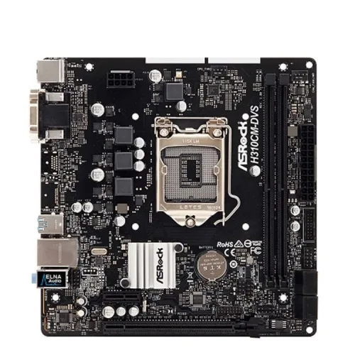 Mainboard ASRock H310CM-DVS DDR4 Cũ | LGA 1151, mATX, 2 khe RAM