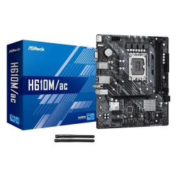 Mainboard ASRock H610M/AC Wifi DDR4 | LGA 1700, mATX, 2 khe RAM - Bezon Buôn Ma Thuột