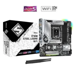 Mainboard ASRock B760M Steel Legend Wifi DDR5 | LGA 1700, mATX, 4 khe RAM - Bezon Buôn Ma Thuột