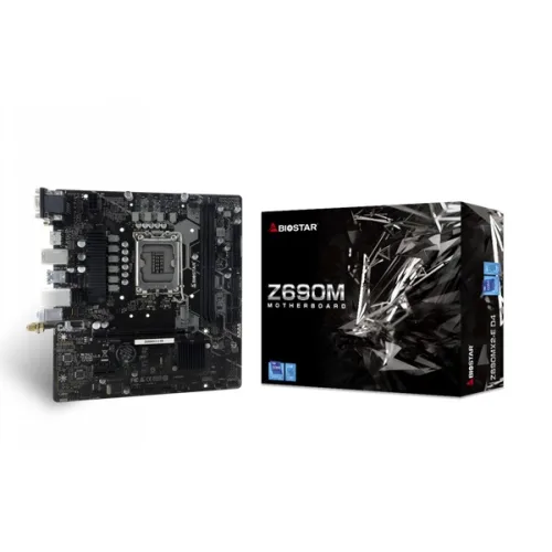 Mainboard Biostar Z690MX2-E Wifi DDR4 | LGA 1700, mATX, 2 khe RAM