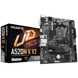 Mainboard Gigabyte A520M K V2 DDR4 | AM4, mATX, 2 khe RAM - Bezon Buôn Ma Thuột