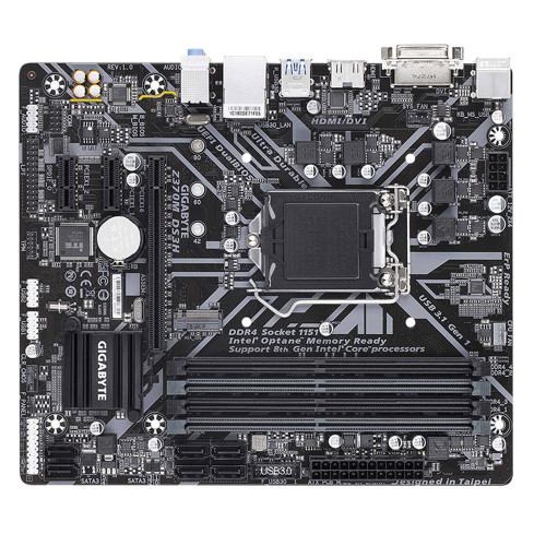 Mainboard Gigabyte Z370M DS3H DDR4 Cũ | LGA 1151, mATX, 4 khe RAM